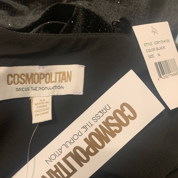 Cosmopolitan mini black stretchy dress brand new with tags - Picture 3 of 3